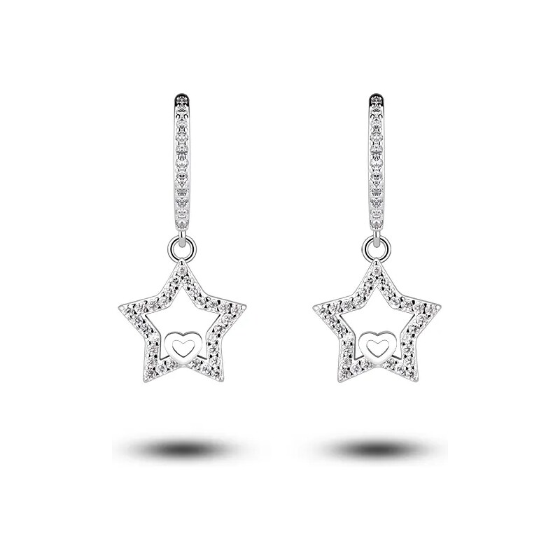 MAJYA Strieborné náušnice LOLA 10294 64581716