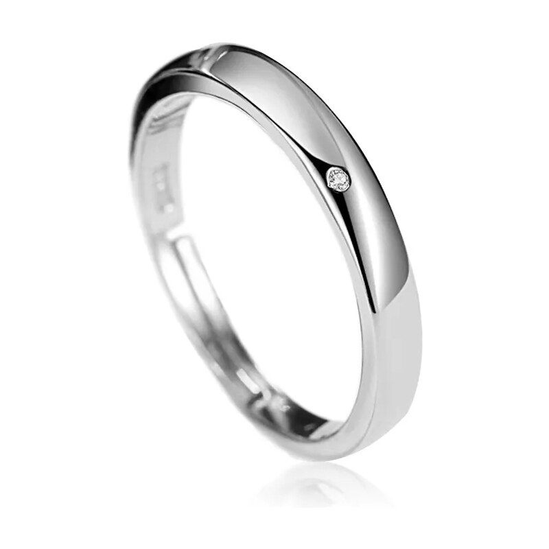 MAJYA Strieborný nastaviteľný prsteň NOA 10351 64581466