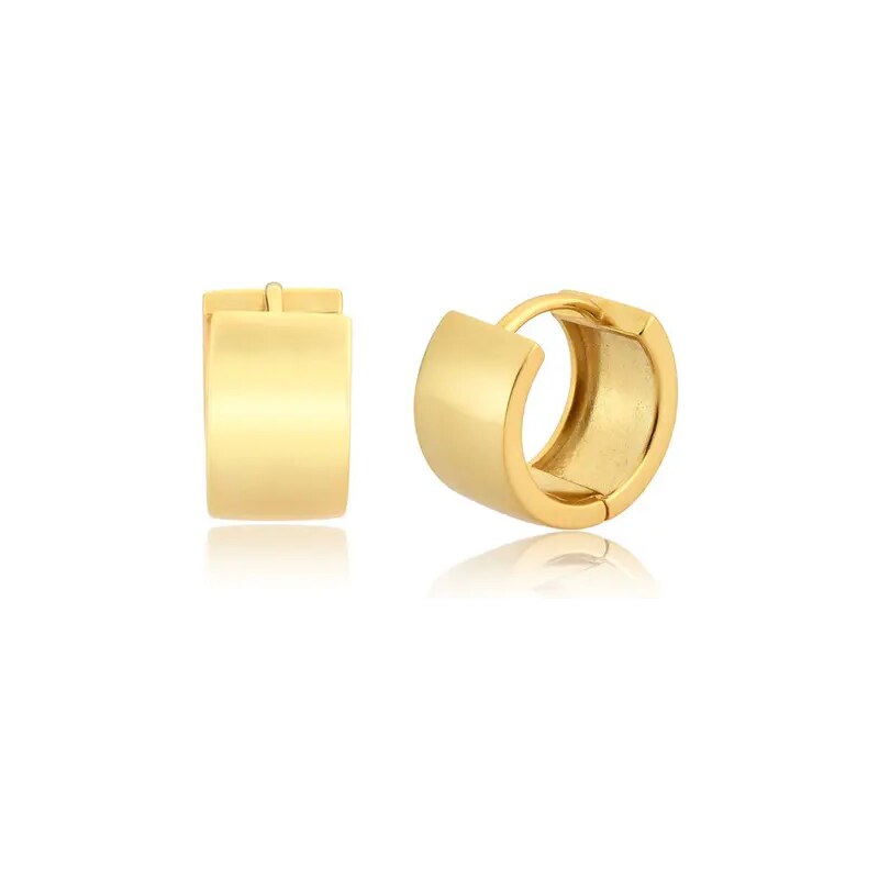 MAJYA Strieborné náušnice ASHLEY pozlátené 10372 64581733