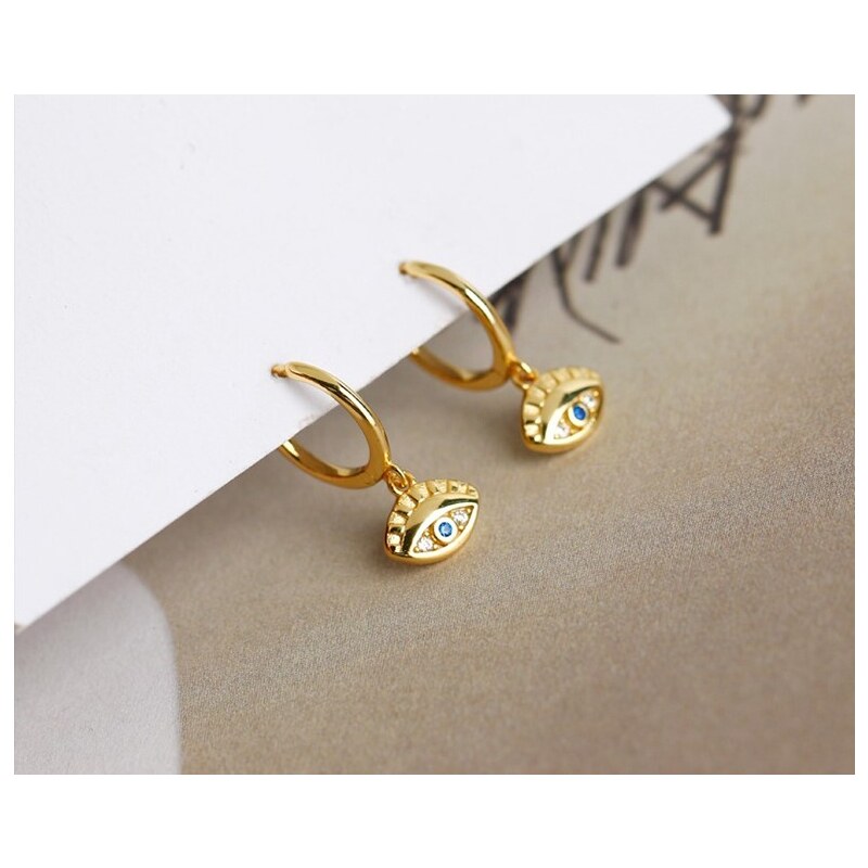 MAJYA Strieborné náušnice INKE pozlátené 10403 64581530