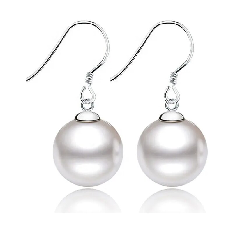 MAJYA Strieborné náušnice CHANTAL 10 mm 10451 64581766