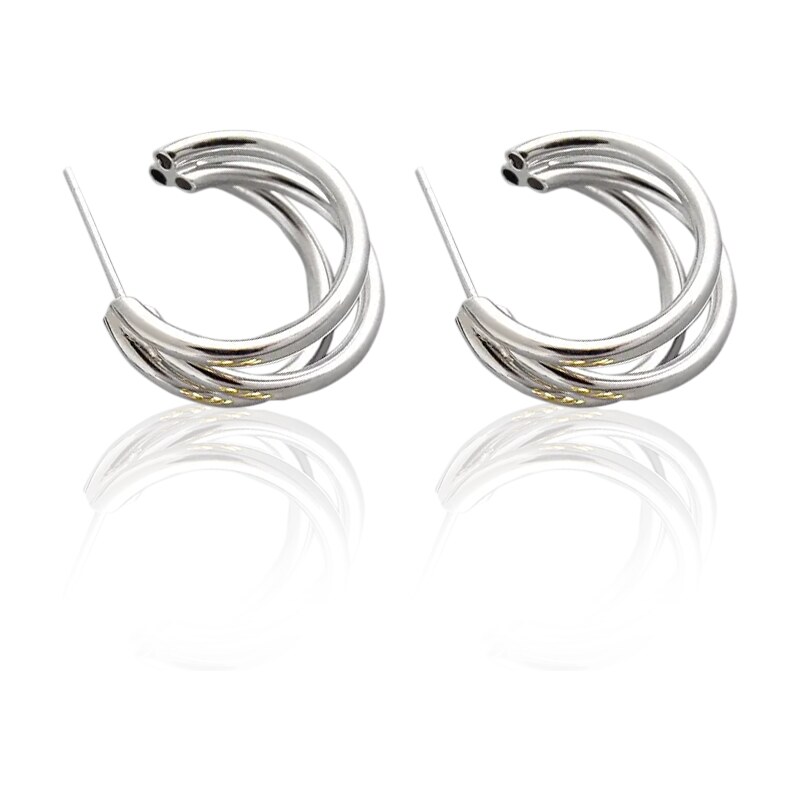 MAJYA Strieborné náušnice FREJA 10487 64581789