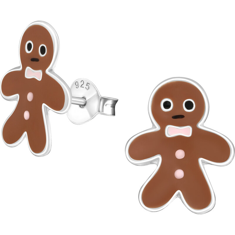 MAJYA Strieborné náušnice PERNÍČEK 10570 65360877