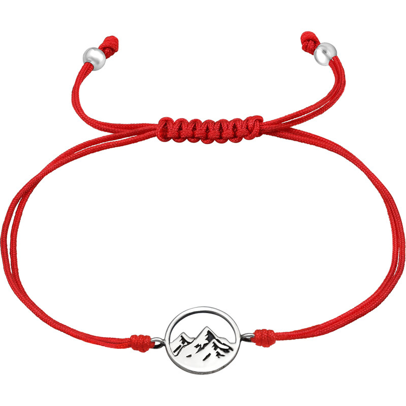 MAJYA Náramok červený s príveskom DOBRODRUH 10583 64581149