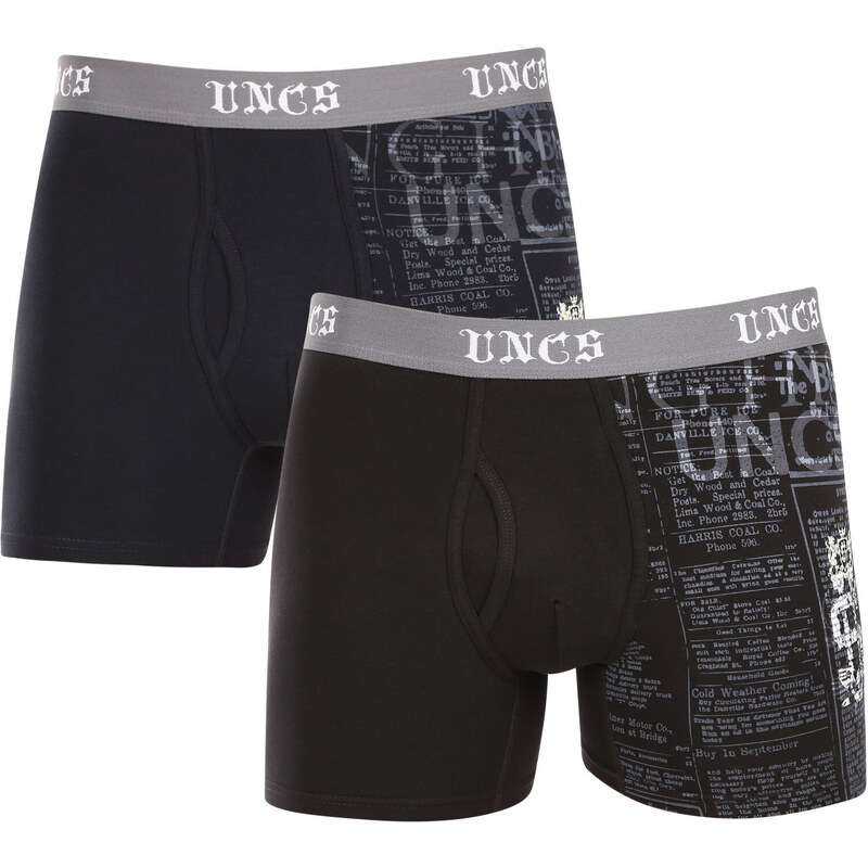 2PACK pánske boxerky UNCS Angelo nadrozmer 5 5604836
