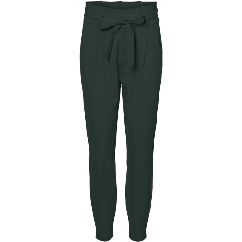 Vero Moda Tall Plisované nohavice VMEva tmavozelená 37643920