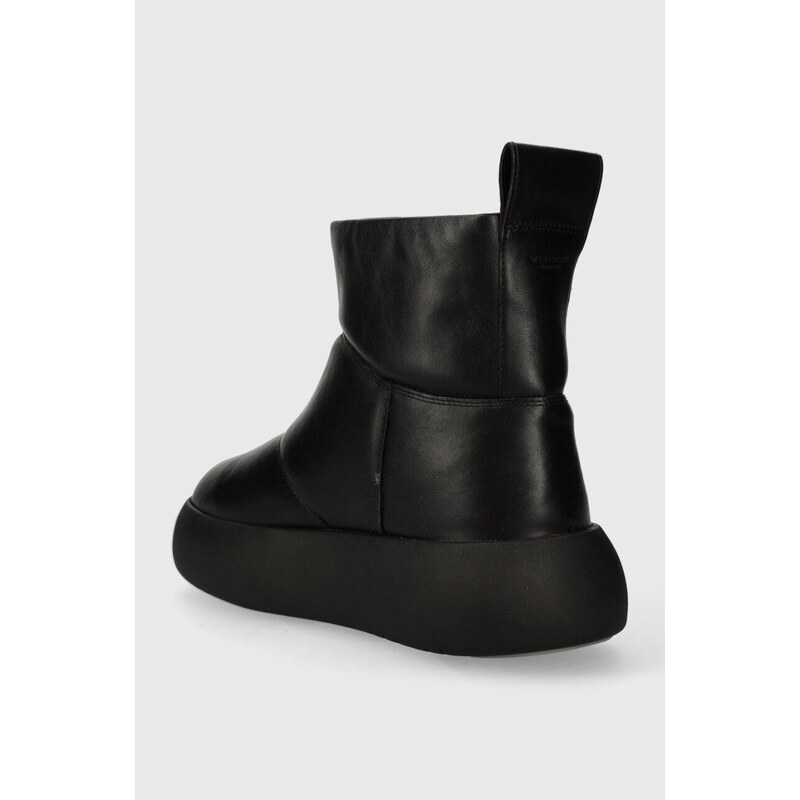 Kožená obuv Vagabond Shoemakers AYLIN dámska, čierna farba, na platforme, zateplené, 5636.101.20