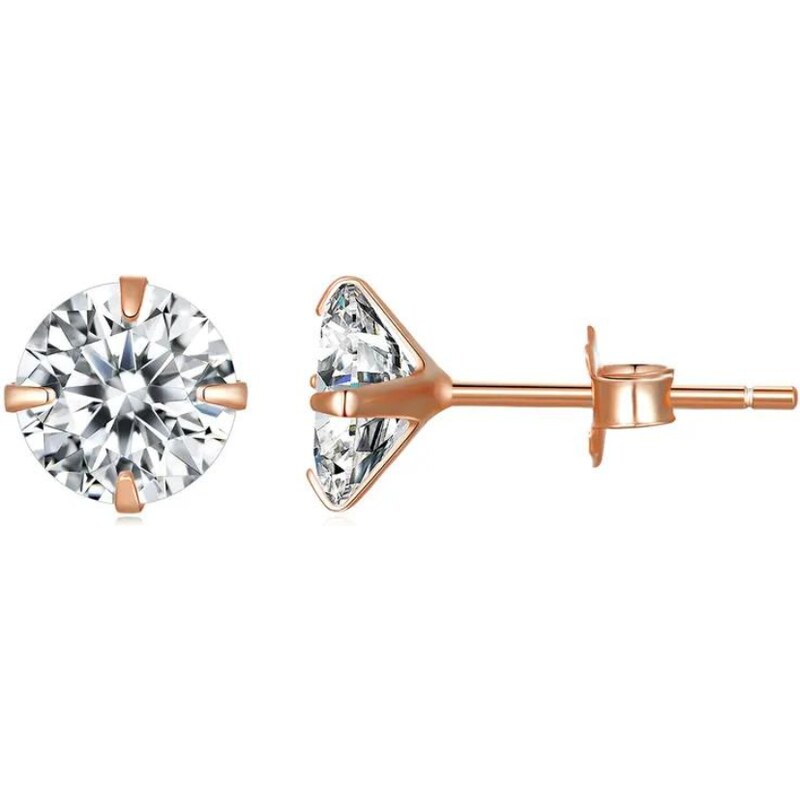 Olivie Strieborné náušnice 5 mm ZORA ROSE 7893 46749899