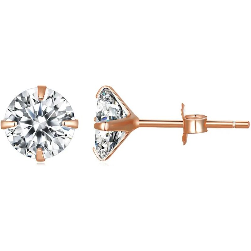 Olivie Strieborné náušnice 6 mm ZORA ROSE 7894 46749900