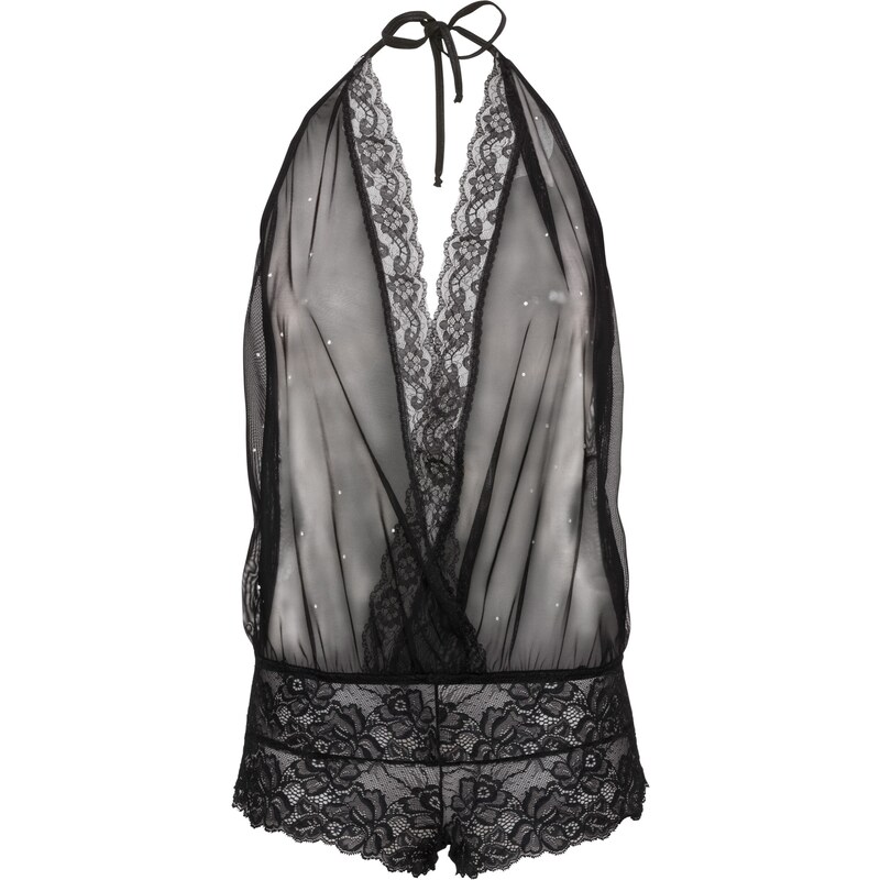 bonprix Body ouvert, farba čierna 46547399