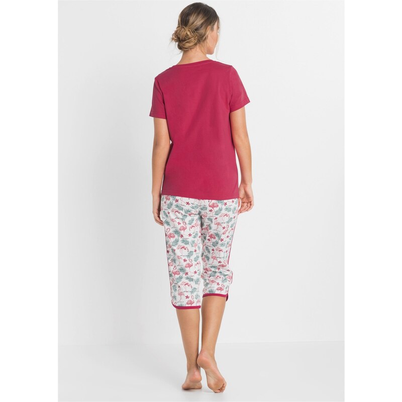 bonprix Capri pyžamo, farba červená