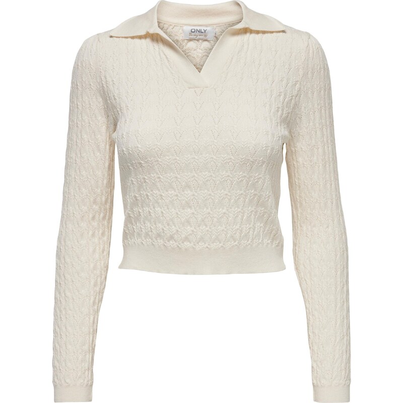 ONLY Sveter SVALA perlovo biela 58463818