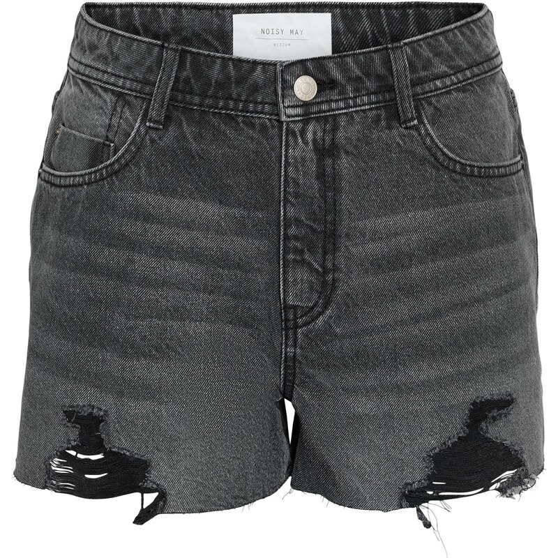 Noisy may Džínsy čierny denim 41025329