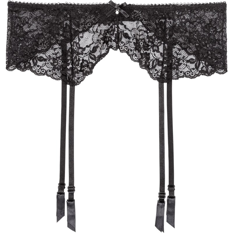 bonprix Podväzkový opasok, farba čierna 46547515