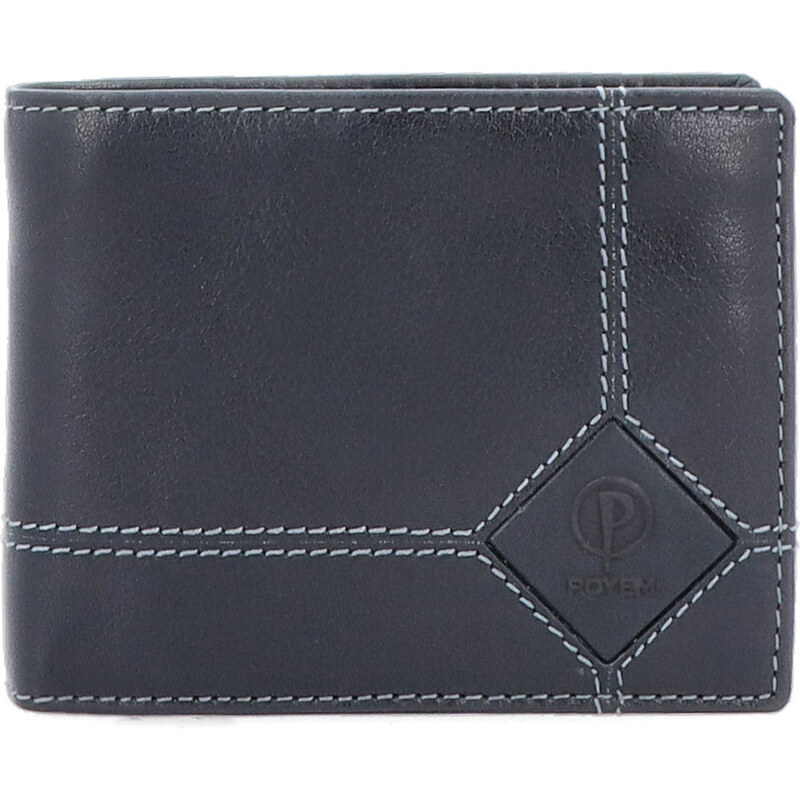 Pánska kožená peňaženka Poyem čierna 5230 Poyem C 46364948