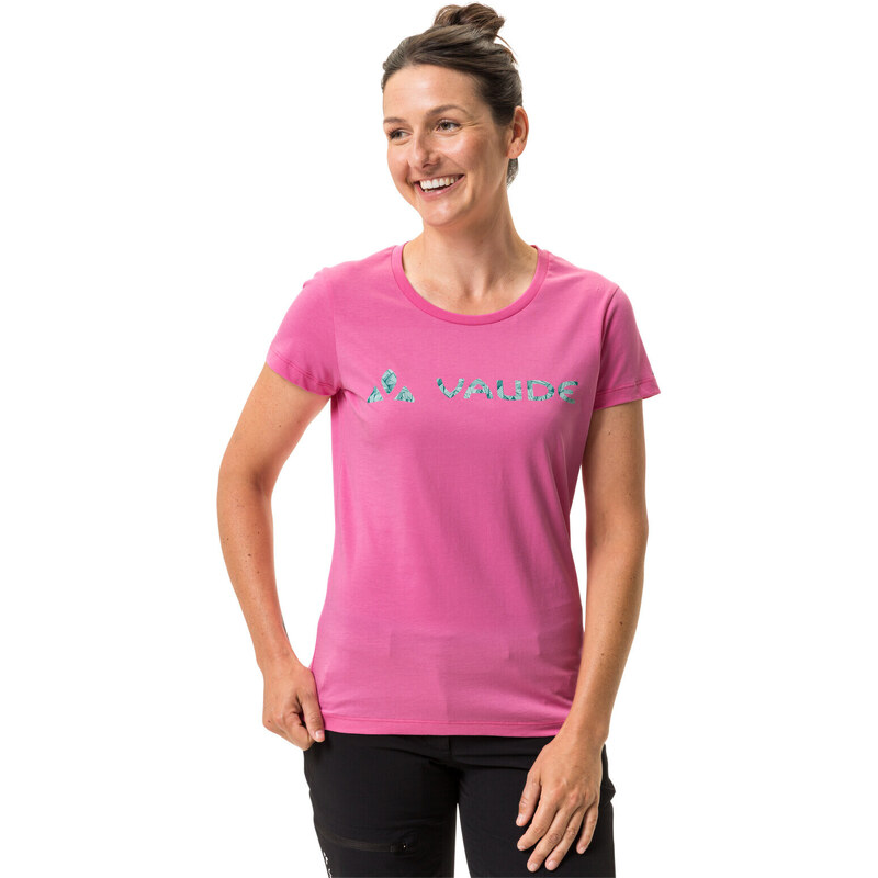Vaude bavlnené tričko Logo, dámské, dragon fruit 46366007