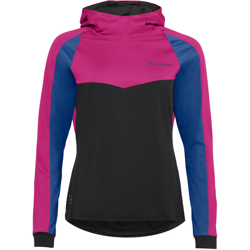 Vaude cyklistický dres Qimsa LS Shirt II, dámsky, rich pink 46366088