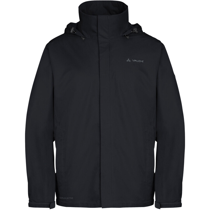 Vaude ESCAPE BIKE LIGHT RAIN nepremokavá bunda, čierna 46366091