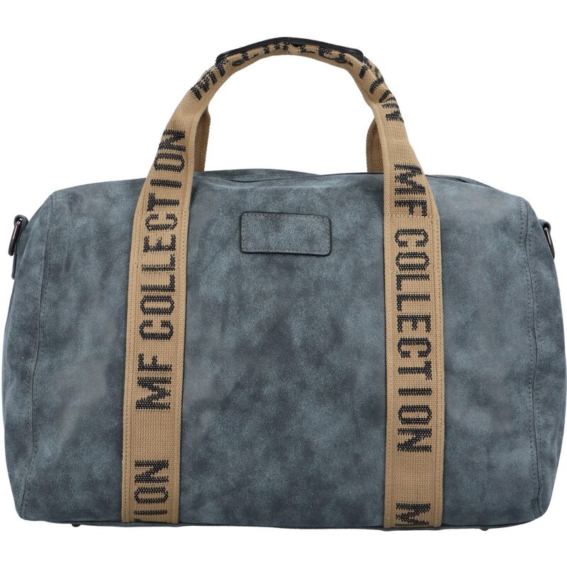 MaxFly Cestovná dámska koženková kabelka Gita zimná kolekcia, modrá 66563443