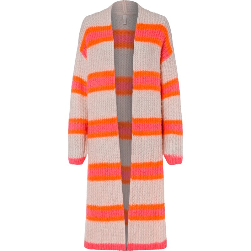 bonprix Pletený kabát, oversize, farba béžová 45882309