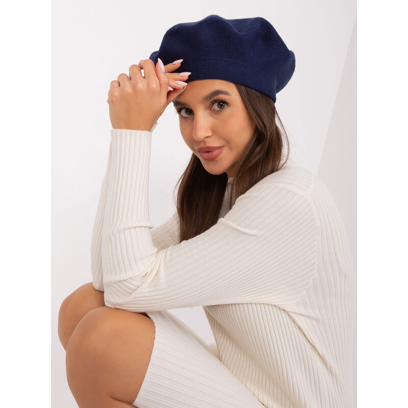 Wool Fashion Italia Cap-AT-CZ-231305.85P-navy blue 64686846