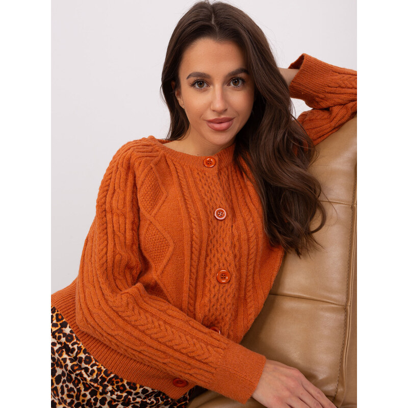 Wool Fashion Italia Sweater-AT-SW-2346-2.99P-Dark Orange 64687479
