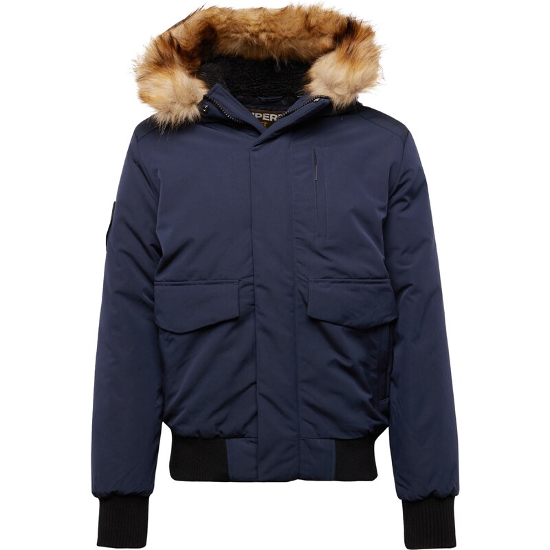 Superdry & Co Zimná bunda Everest námornícka modrá 66706929