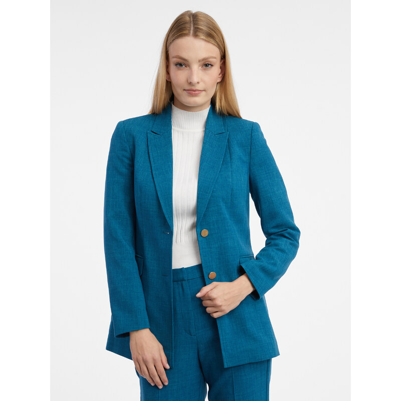 Modré dámske sako ORSAY 50539605