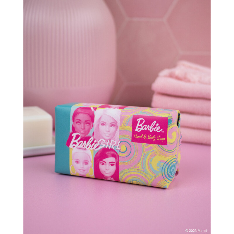 English Soap Company Tuhé mydlo BARBIE GIRL - Mango, 190g
