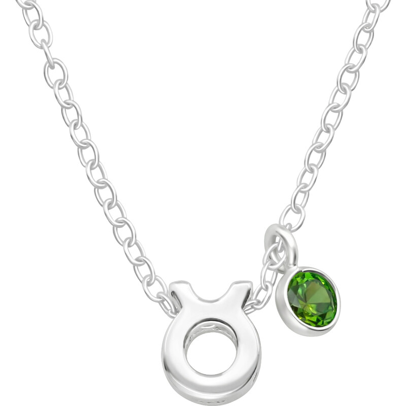 MAJYA Strieborný prívesok s retiazkou BÝK 10601 64581255