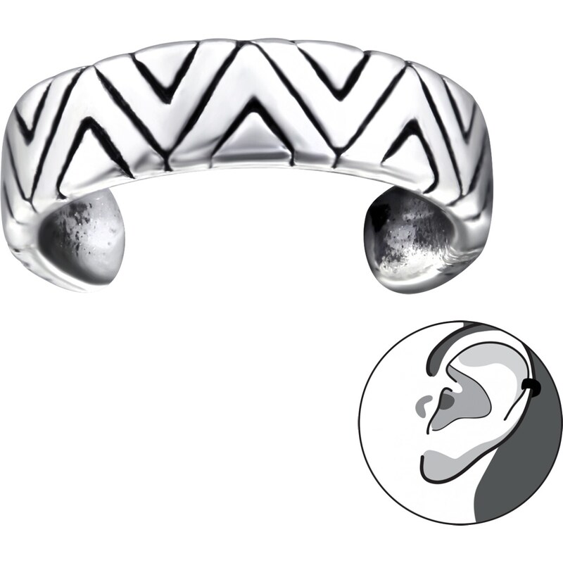 MAJYA Strieborná náušnice ZILEA 1ks 10650 64581280