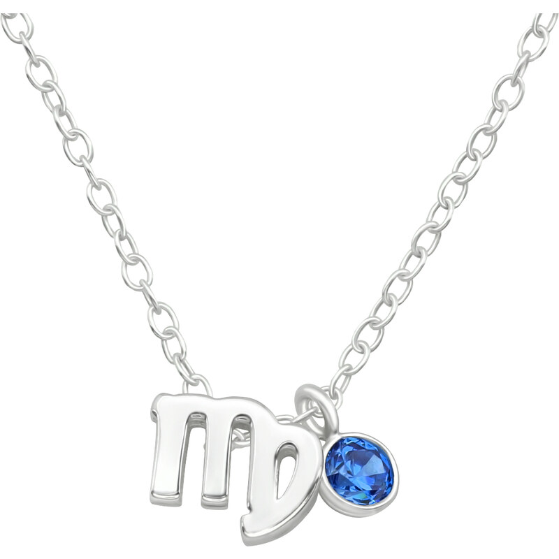 MAJYA Strieborný prívesok s retiazkou PANNA 10605 64581259