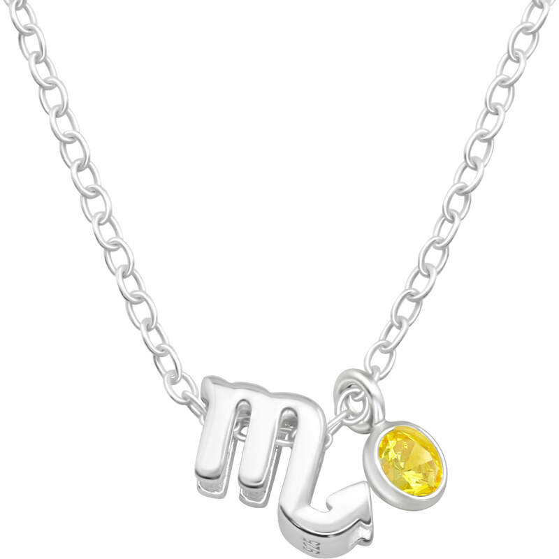 MAJYA Strieborný prívesok s retiazkou Škorpión 10607 64581262