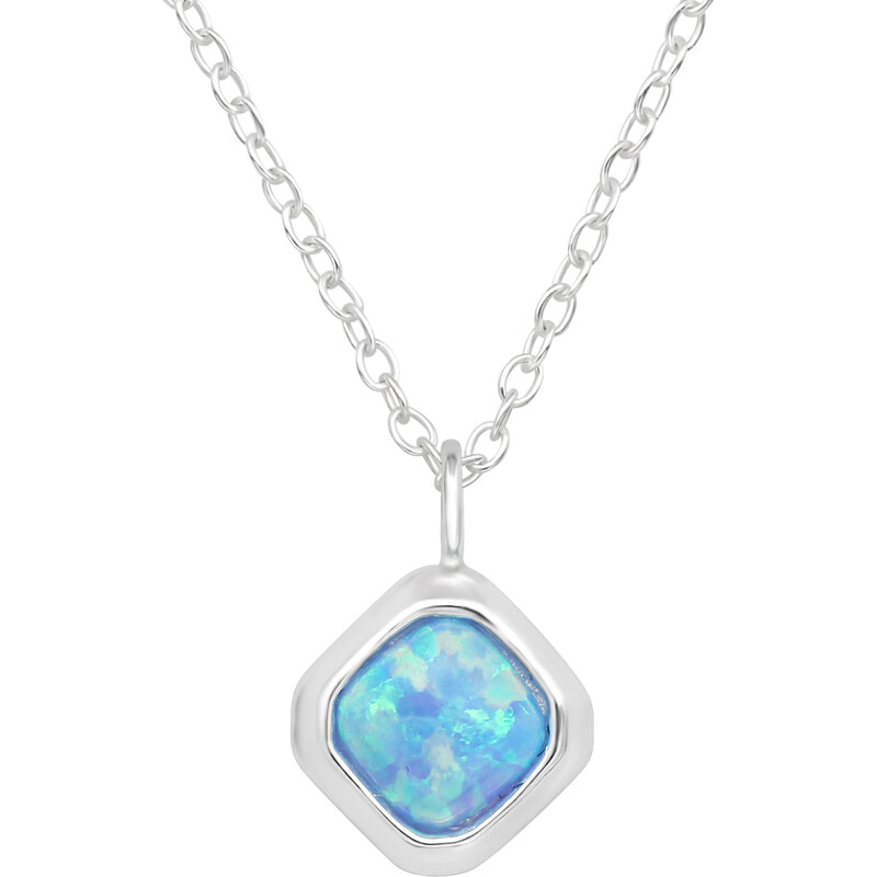 MAJYA Strieborný prívesok s retiazkou MONA 10627 64581275