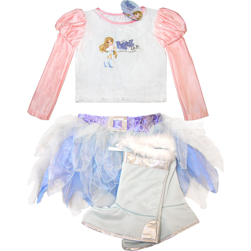 BASIC Bratz dievčenské kostým blúzka + sukňa + topánky 16748662