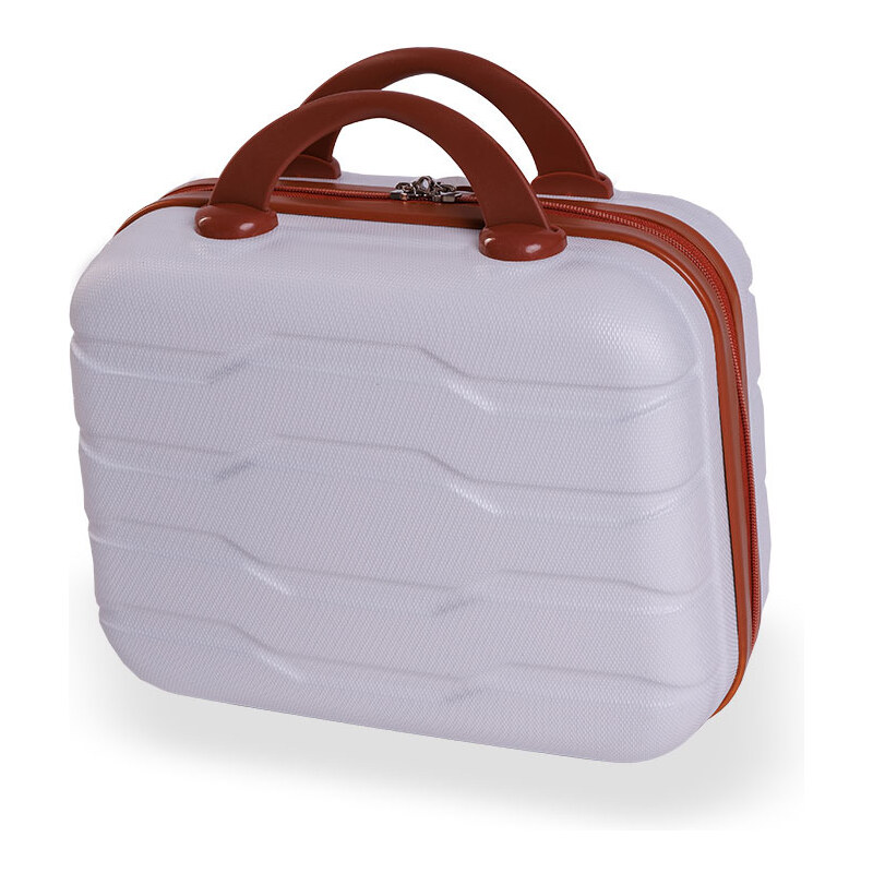 Cestovný kufor BERTOO Firenze - biely 63028815