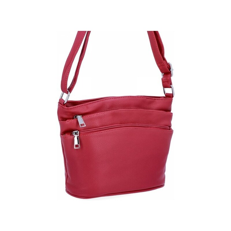 Dámská kabelka listonoška Herisson fuchsiová 1202H2023-86 46427450