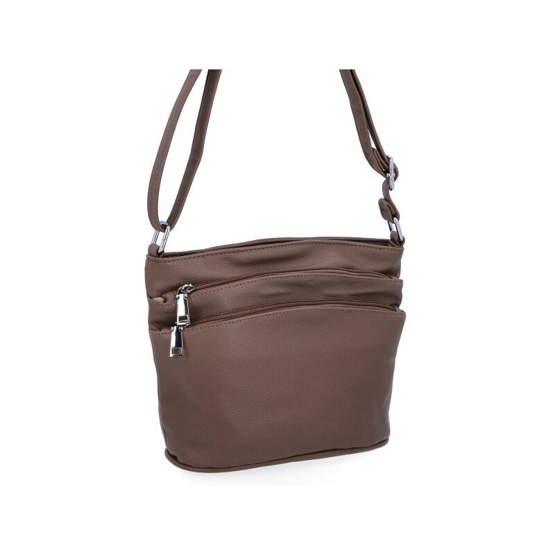 Dámská kabelka listonoška Herisson zemitá 1202H2023-86 46427451