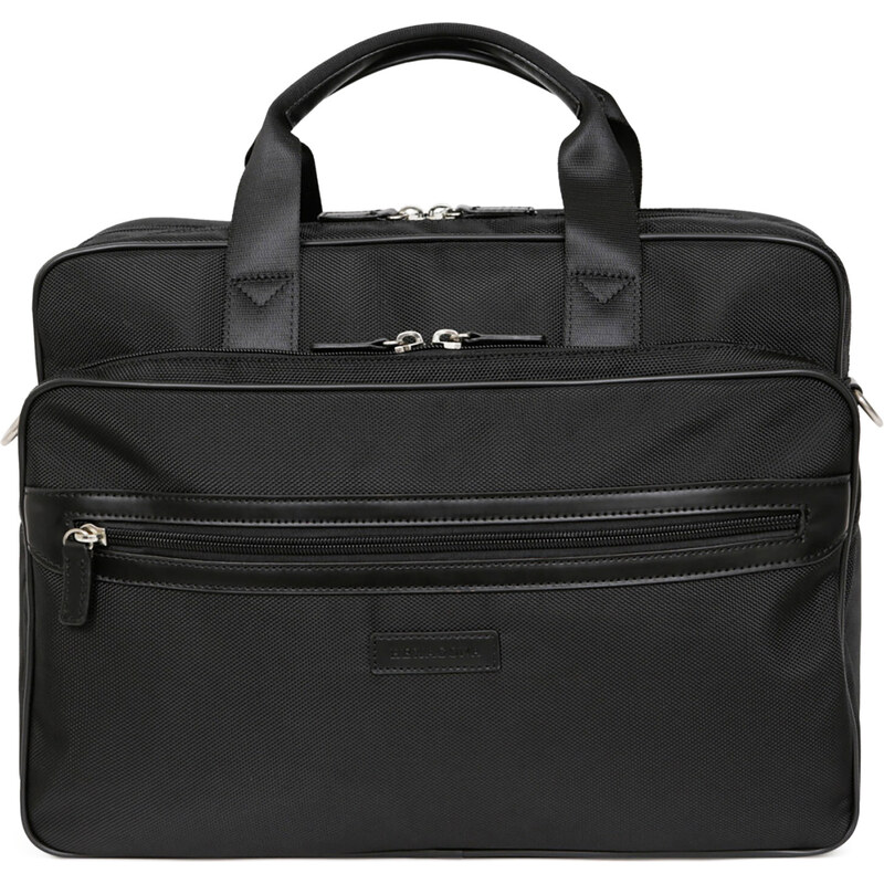 Pánska pracovná taška na notebook Hexagona Kalle - čierna 46447422