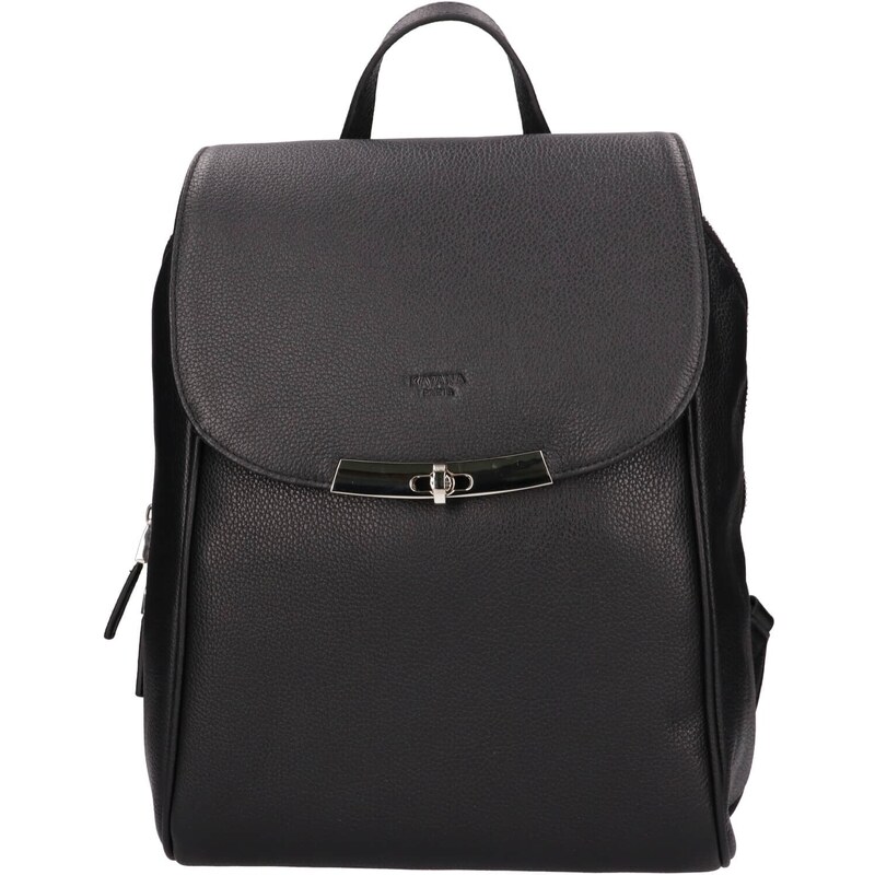 Elegantný dámsky kožený batoh Katana Esens - čierna 46447450