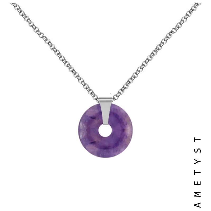 Taboo náhrdelník Karma ametyst tb720 46447537