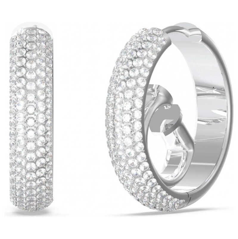 Guess Pôvabné kruhy so zirkónmi Crazy Earrings JUBE03299JWRHT/U 66675836