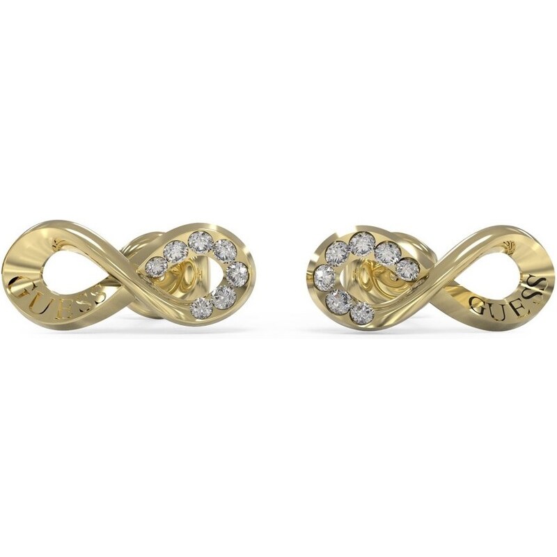 Guess Nadčasové pozlátené náušnice Endless Dream JUBE03262JWYGT/U 66592689