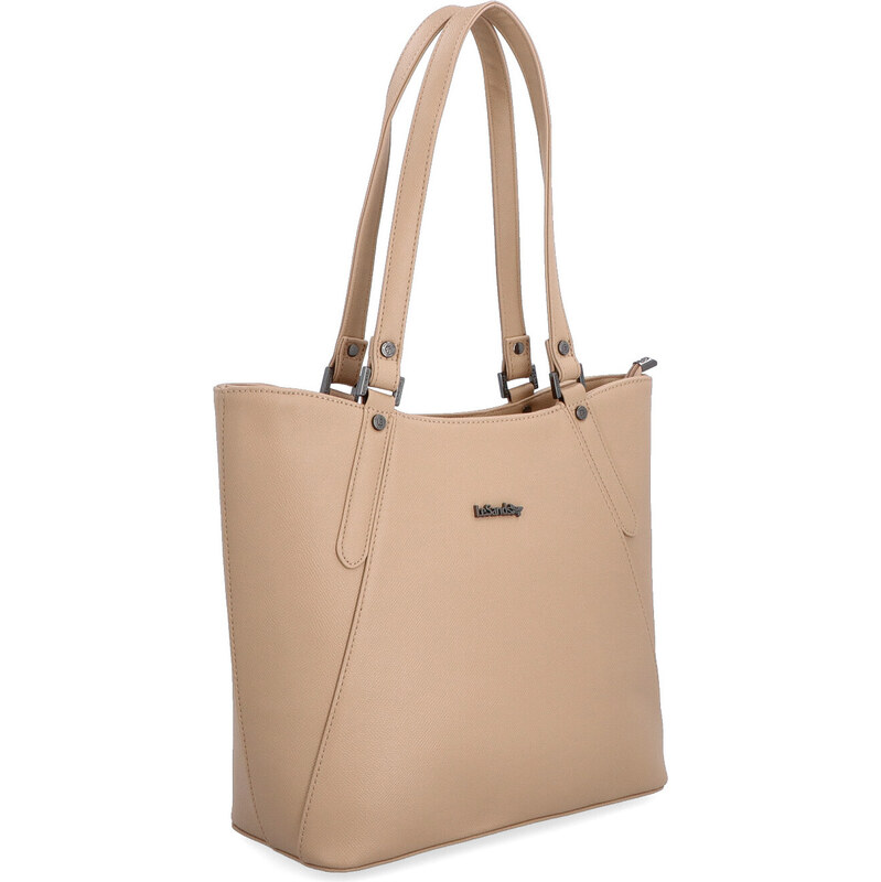 Kabelka zo syntetickej kože cez rameno Le Sands telová 9007 N 64019634