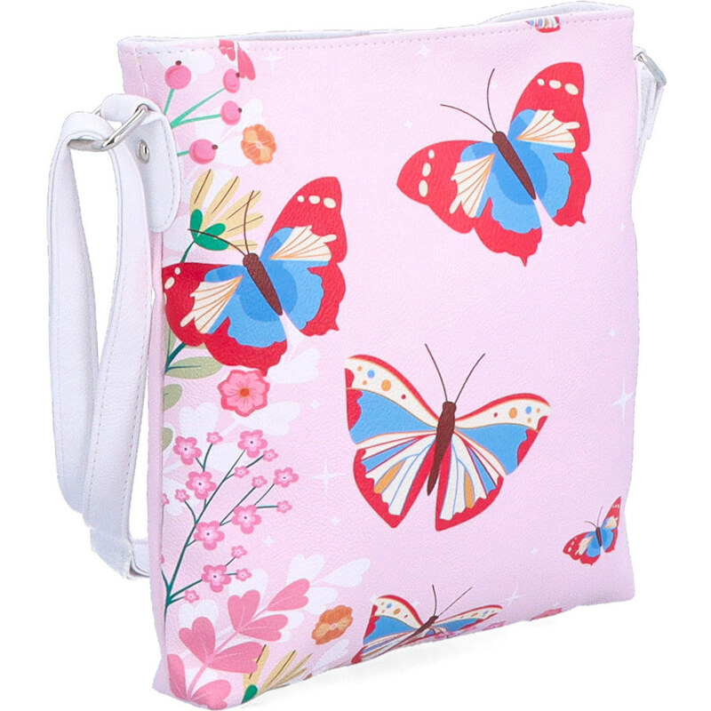 Kabelka zo syntetickej kože crossbody Indee multicolor 9300 42 B 64489971