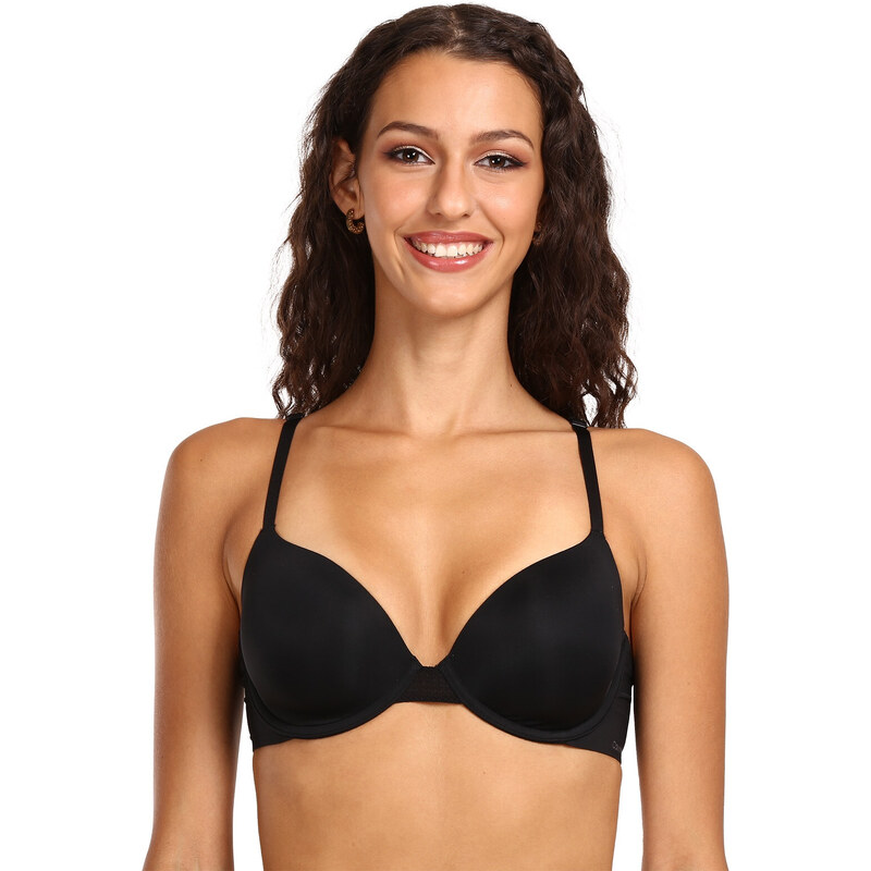 Dámska podprsenka Calvin Klein vystužená s kosticami čierna (QF9005E 29048151