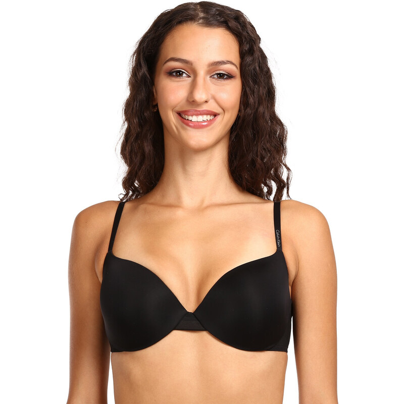 Dámska podprsenka Calvin Klein vystužená s kosticami čierna (QF1739E 29048150