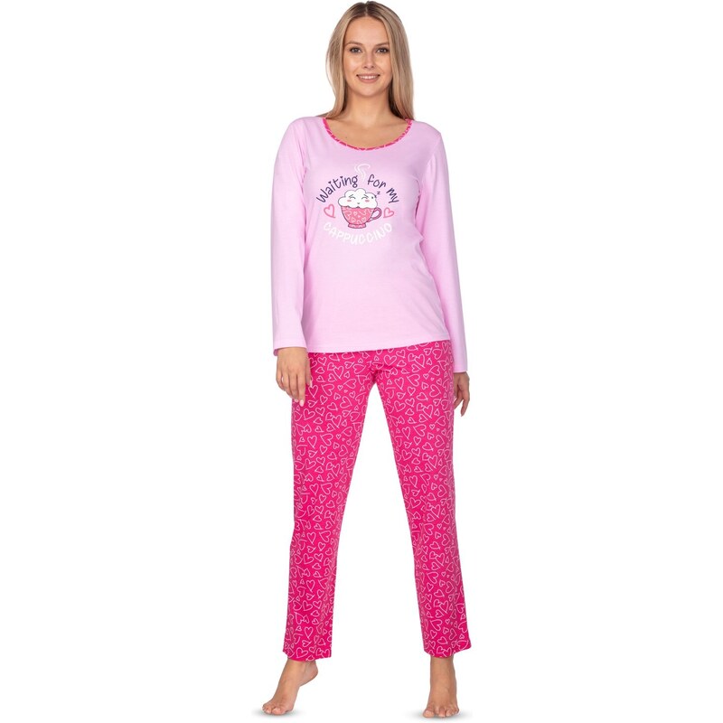 Dámske pyžamo Regina 651 ružové