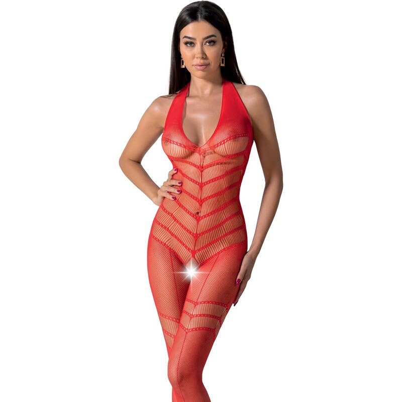 Passion BS100 red - Bodystocking 52919909