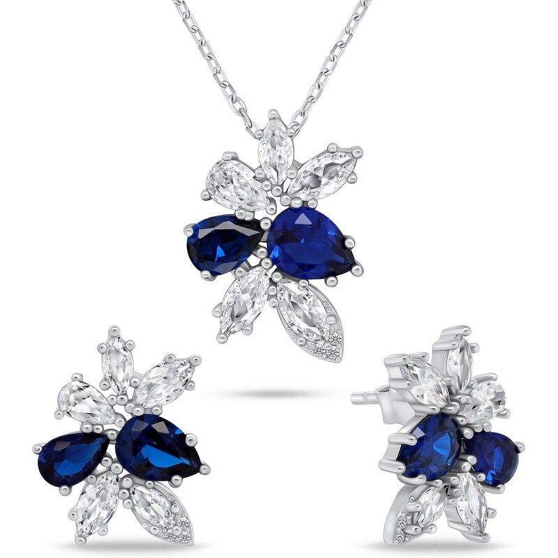 Brilio Silver Očarujúce strieborný set šperkov so zirkónmi SET248WB 66597094